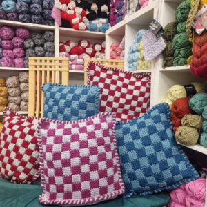 tunisian crochet class Fife